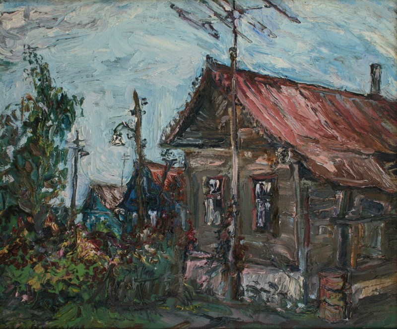  Волжского села. х.м. 50х60 2010г.